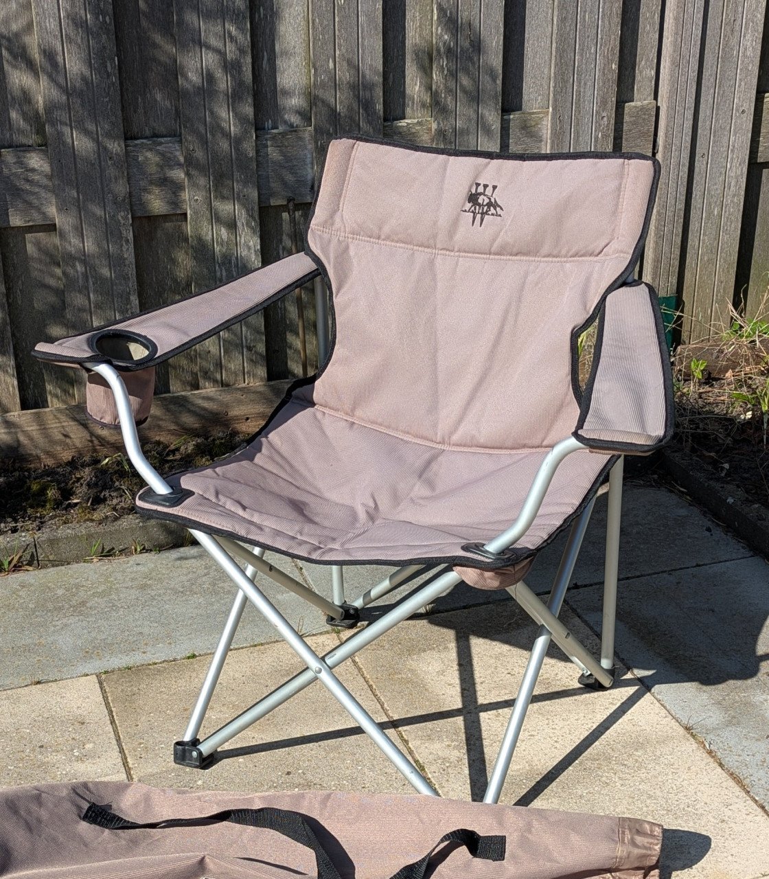 Campingstoel visstoel opvouwbaar