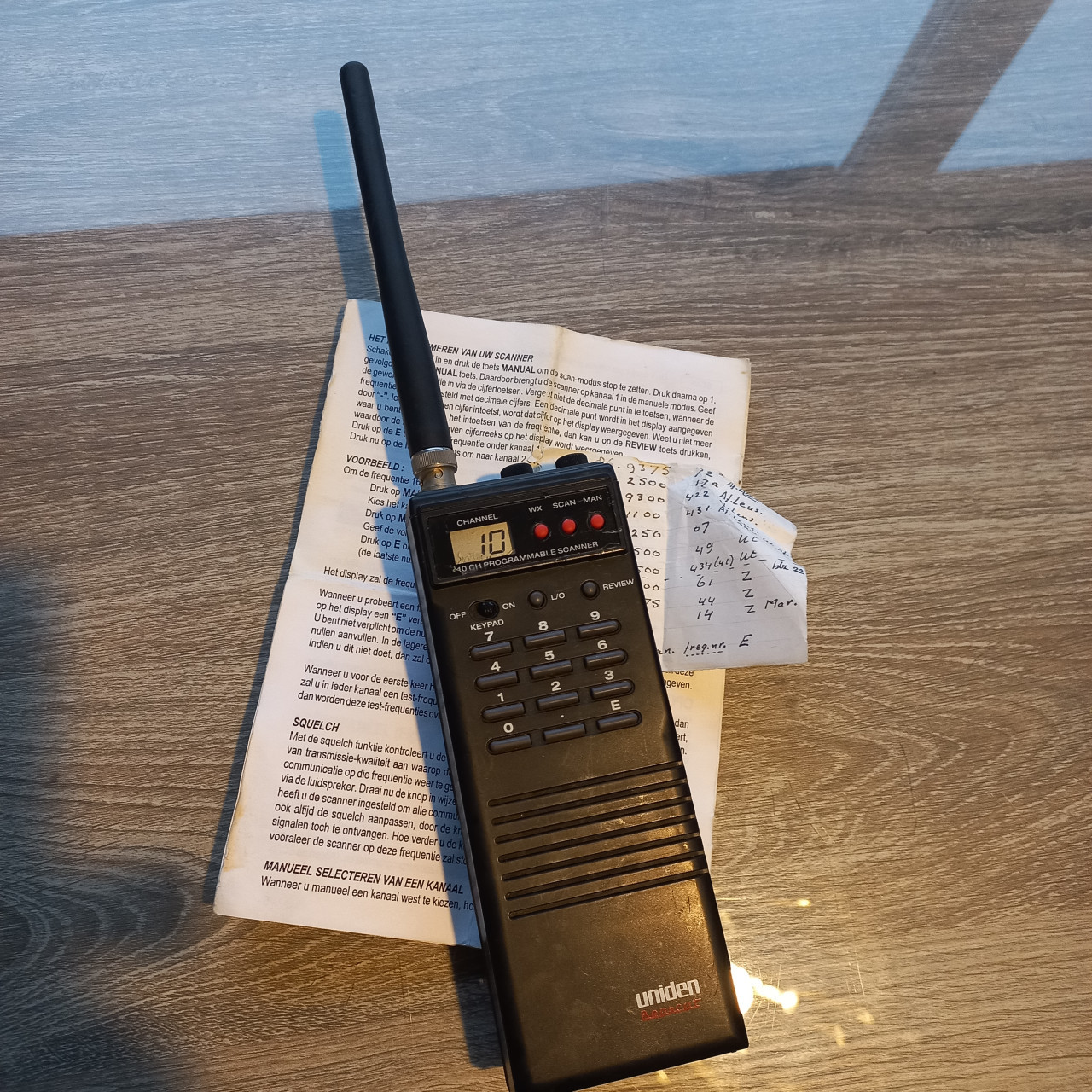 Uniden bearcat hand scanner 65 XLT