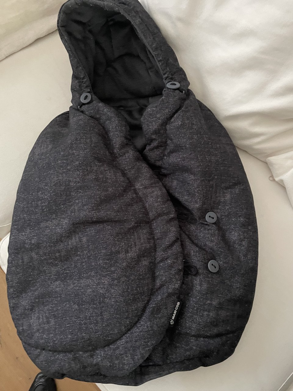 Maxi-cosi met zak en kap