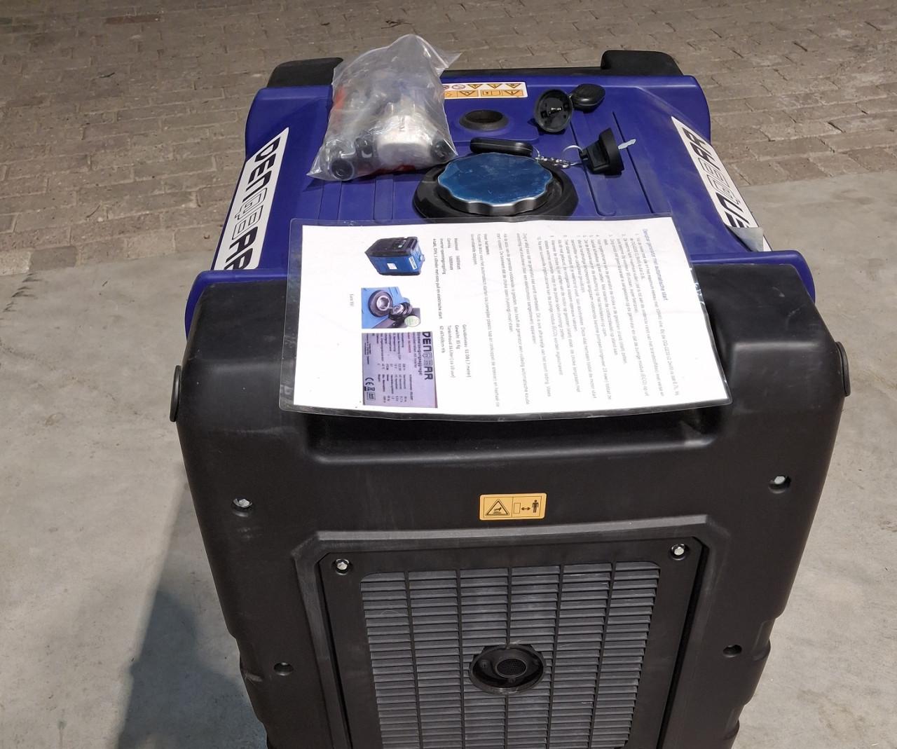 Te Koop  aggregaat 5.6Kw 230 Volt met afstandsbediening