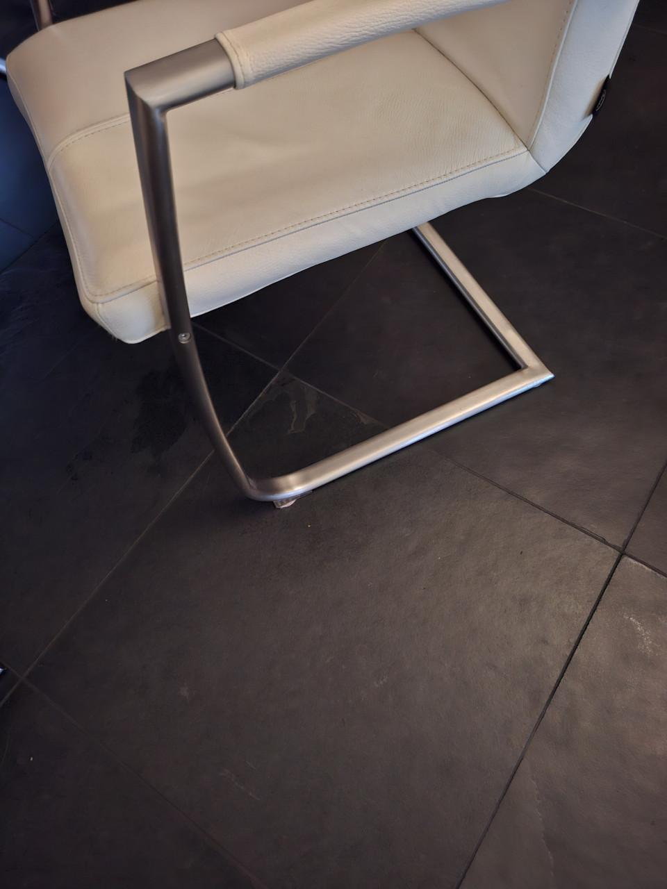 Leren eetkamer stoelen