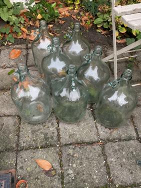 Brocante flessen 5 ltr.