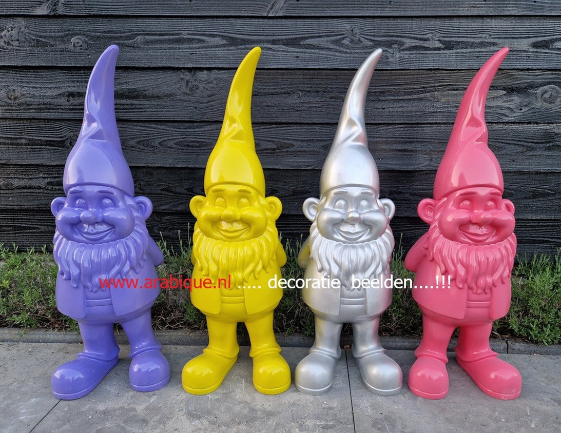Kleur kabouter  95 cm hoog