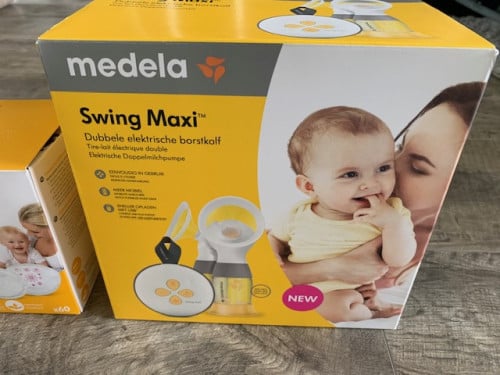 Als nieuwe Medela elektrische dubbele borstkolf set