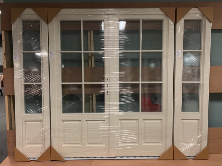 Outlet ACTIE! Luxe hardhouten tuindeuren – direct leverbaar