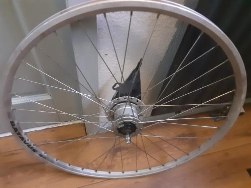 Batavus 28 inch shimano voorwiel, naafdynamo, rollerbrake rem
