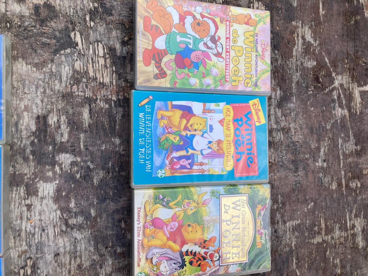 Te Koop: Winnie de Pooh VHS videobanden
