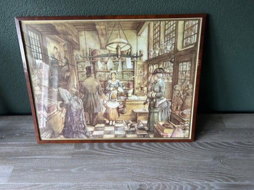 Anton Pieck prent