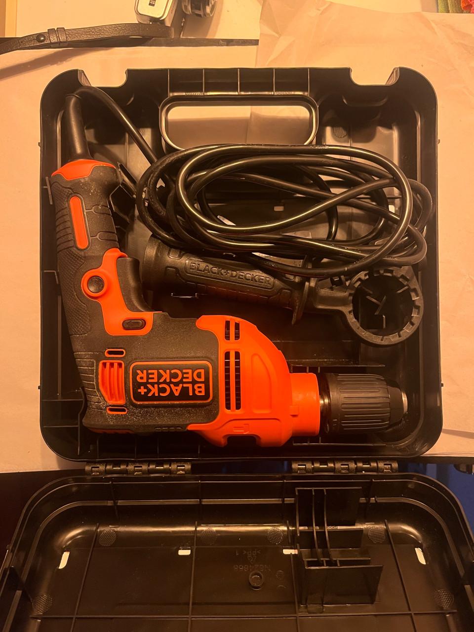 Black decker boormachine