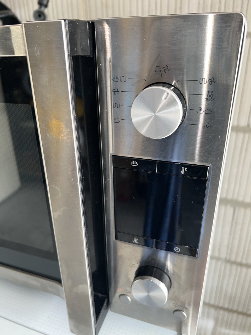 Nieuwe Samsung MC457TGRCSREN combi Magnetron oven 60 cm. Breed 45 liter