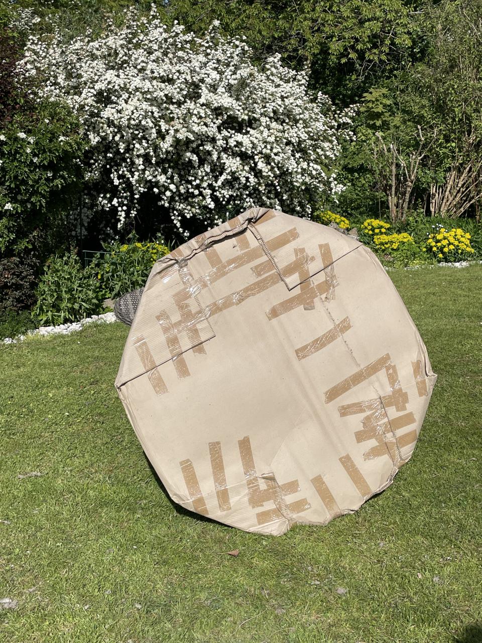 Kunststof rotan tuintafel