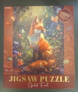 Goudfolie puzzel