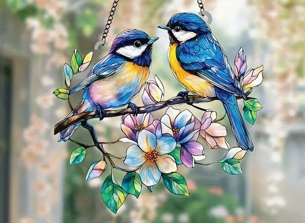 Raamhanger pimpelmees - koolmees