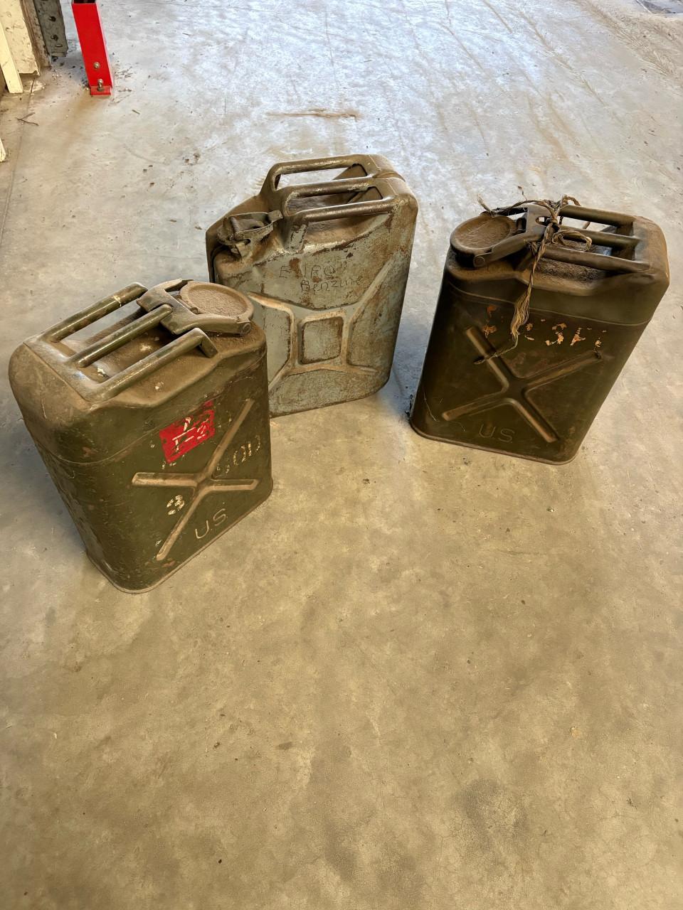 Metalen Jerrycans