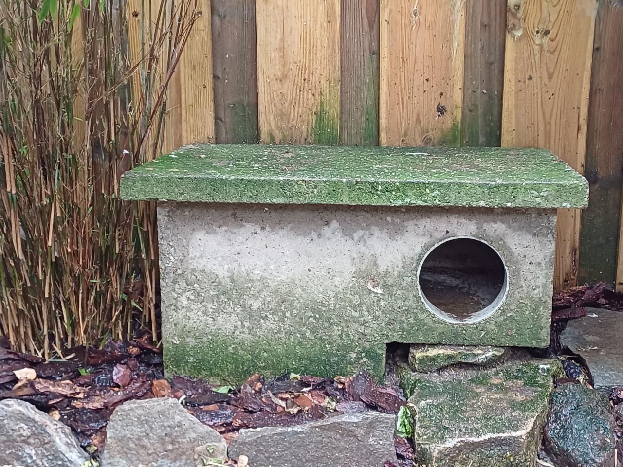 Eenden nestkasten van beton
