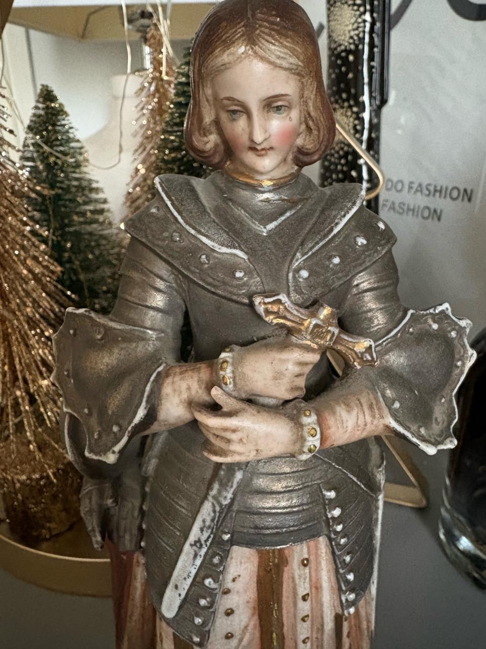 Statue van Jeanne d,Arc, Maagd van New Orléans.