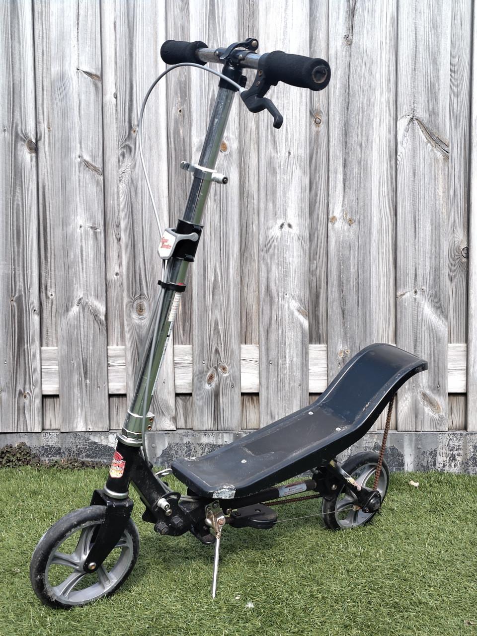 Space Scooter Zwart - Verstelbaar Stuur - Gebruikt