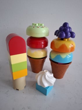 Duplo creatieve ijsjes