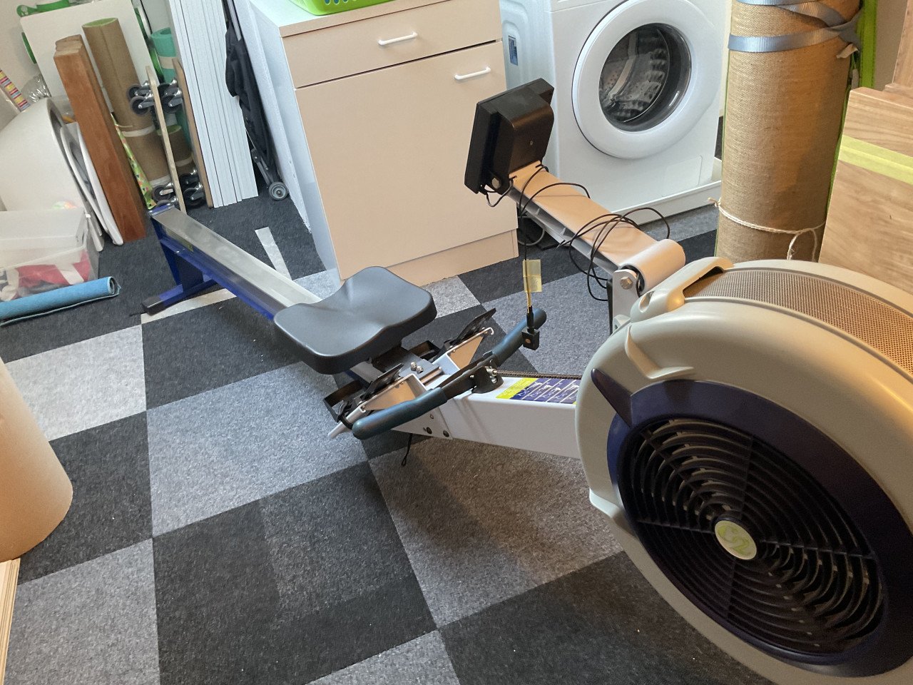 Concept 2 roeitrainer met PM3 display