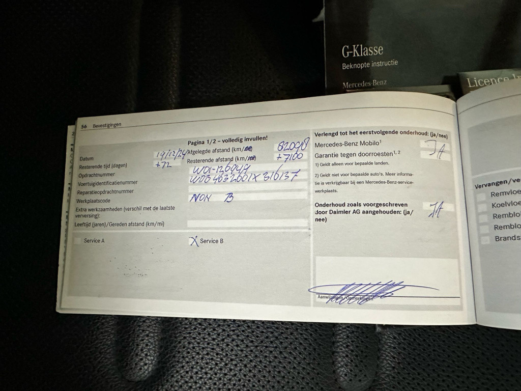 Mercedes-Benz G-klasse 500 422pk v8 | org nl | garantie 03-2026
