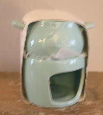 Nieuw in verpakking chocolade fondu 1 persoon mintgroen