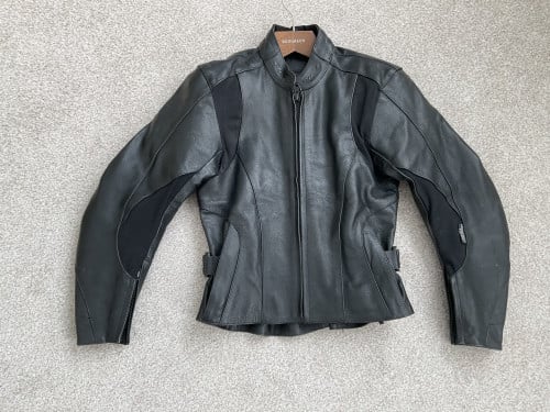 Leren dames motor jack