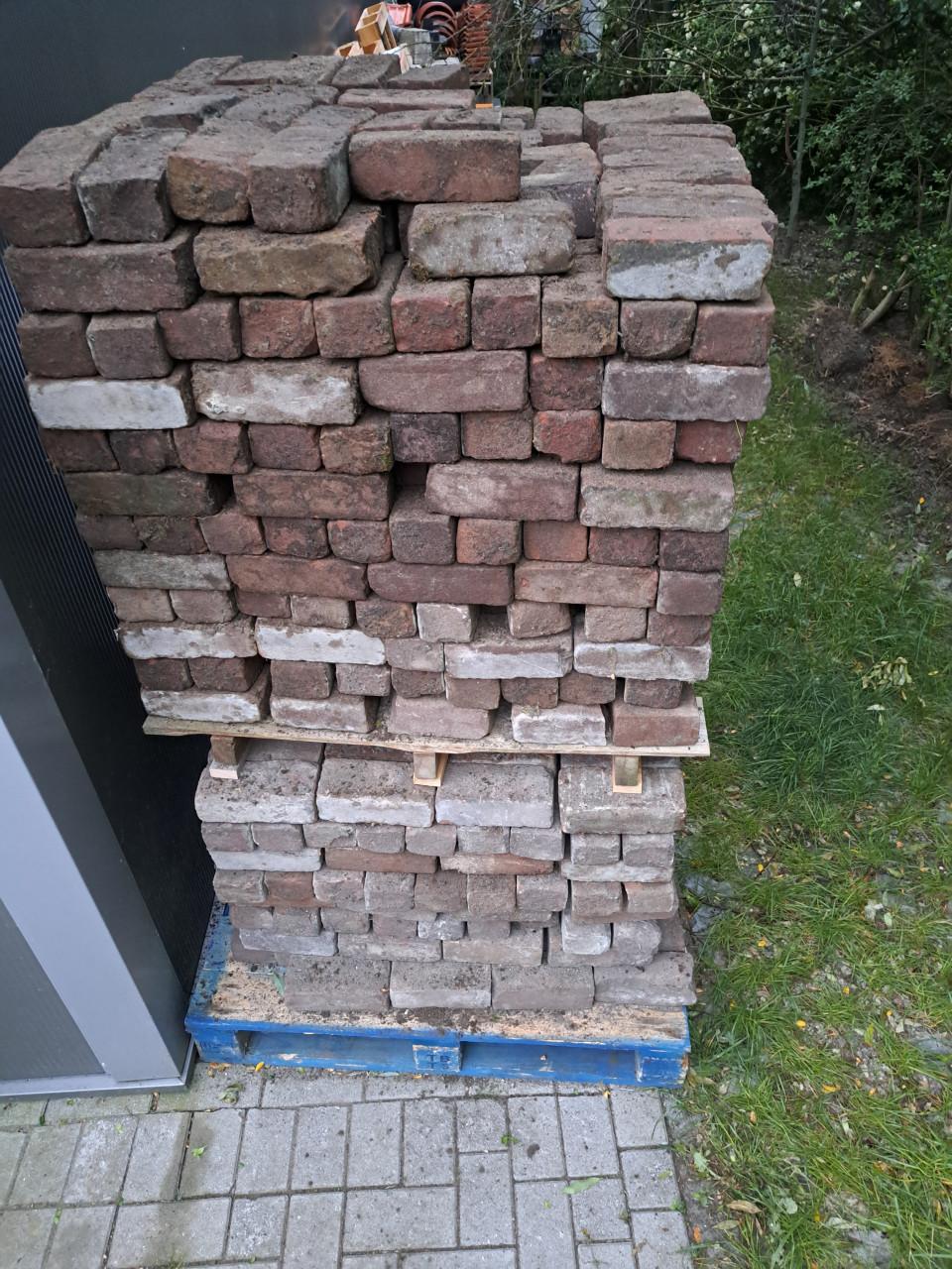 7-duimers gebakken 12,5m2 klinkers