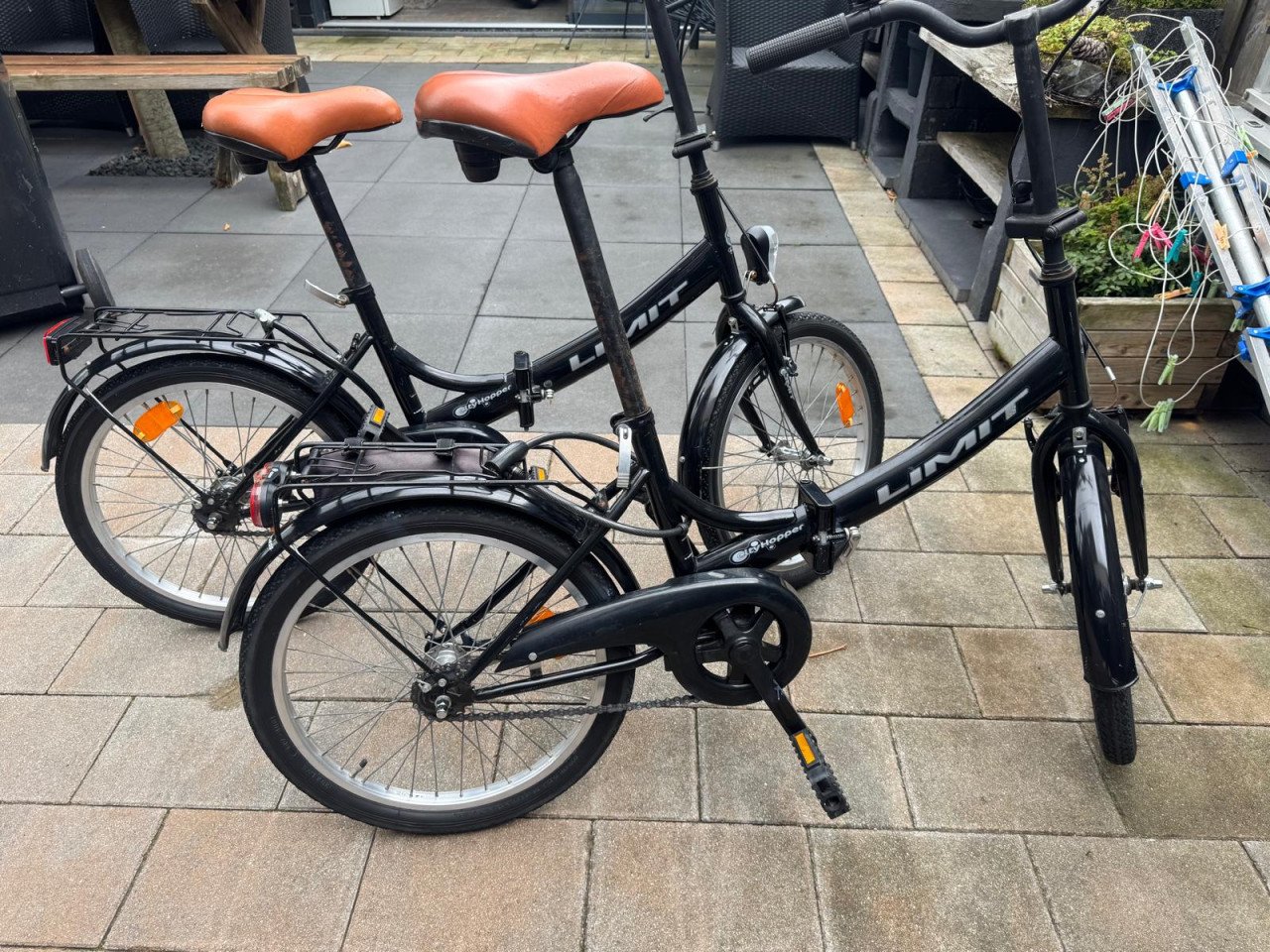 2 Vouwfietsen