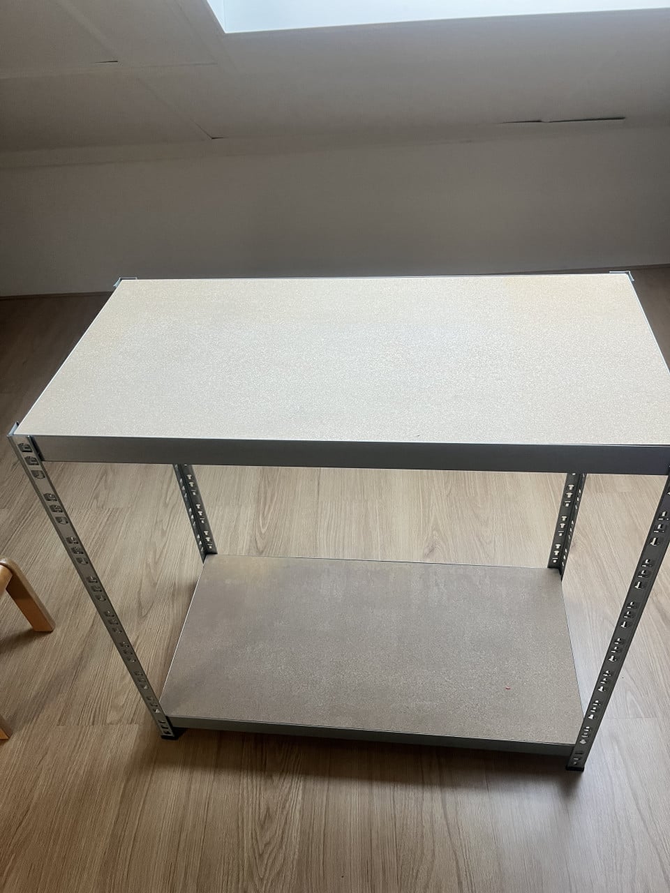Opbergrek met twee planken
