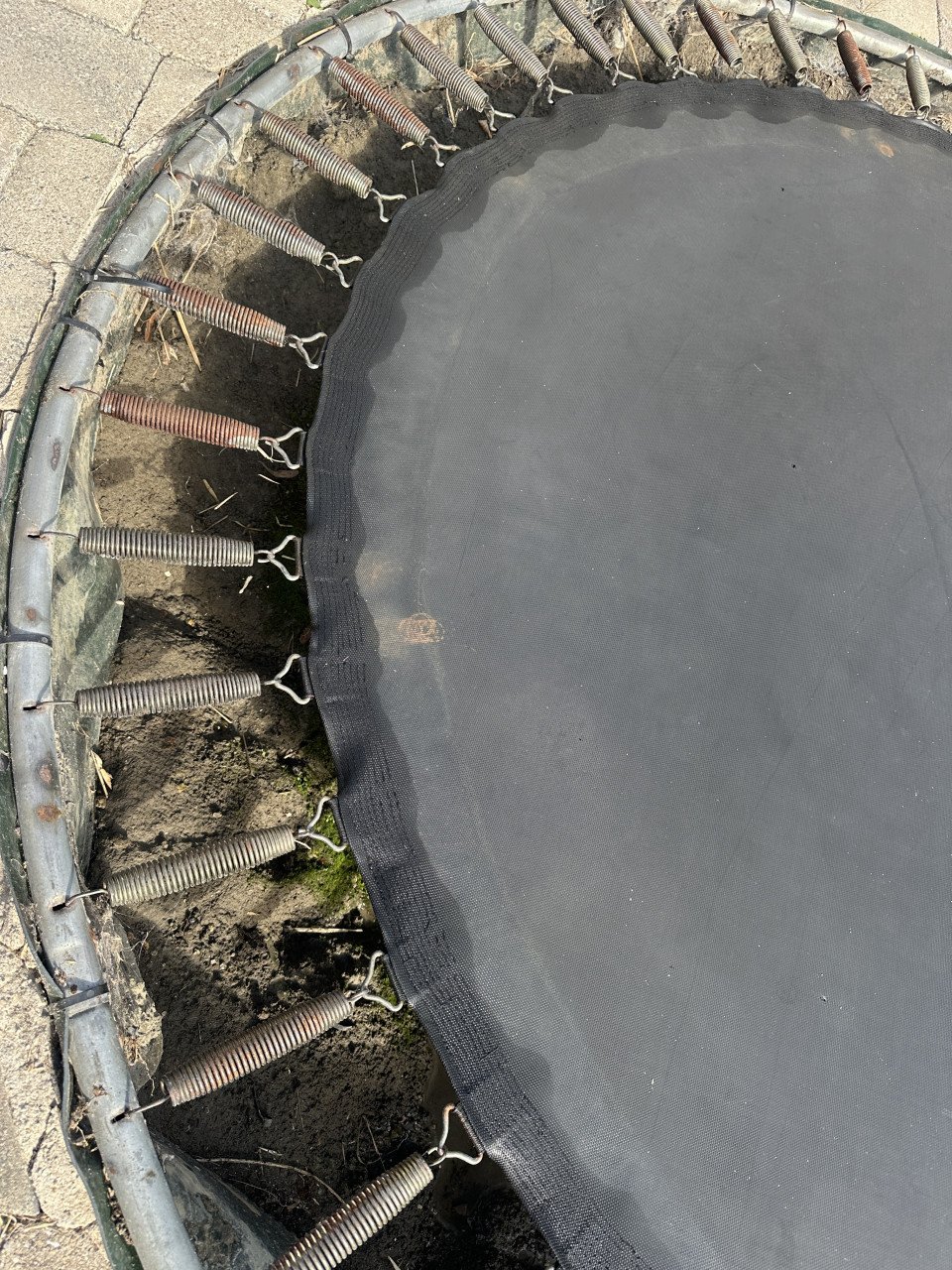 Inground Berg trampoline 270 cm