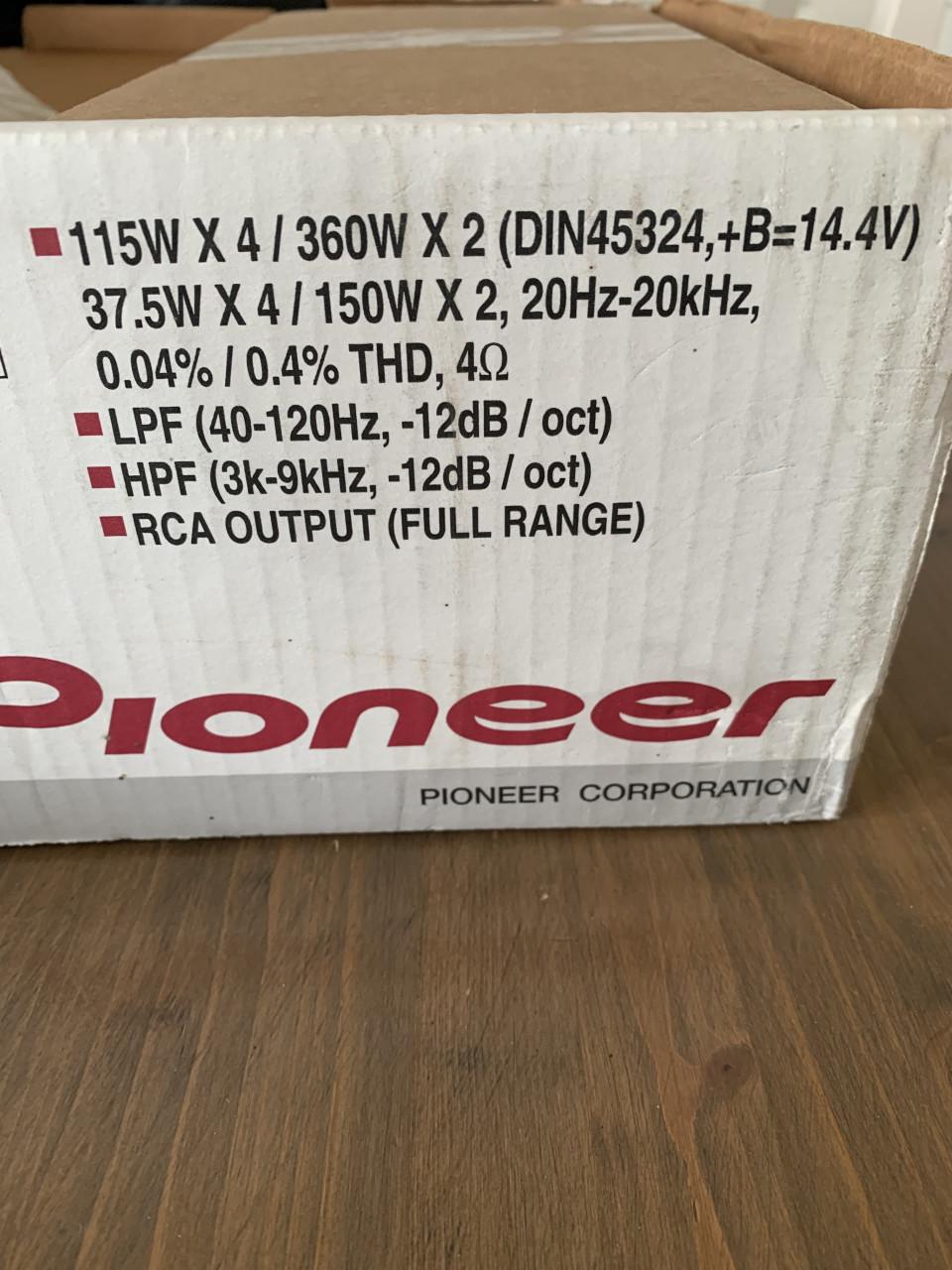 Pioneer versterker PRS 340