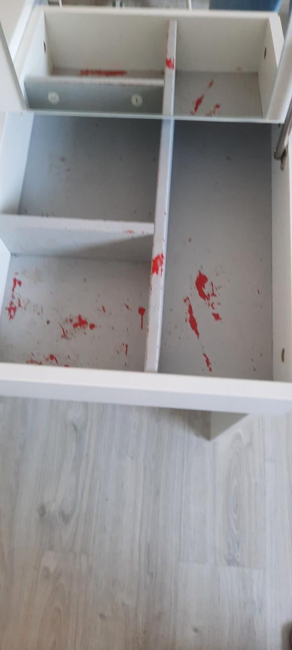 Ikea Brimnes make up tafel/toilettafel