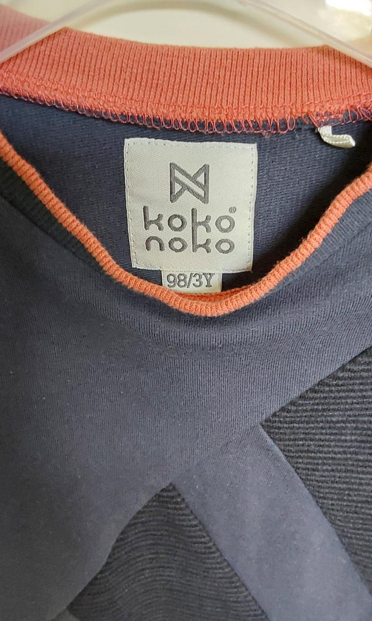 Donkerblauwe Koko Noko trui in maat 98