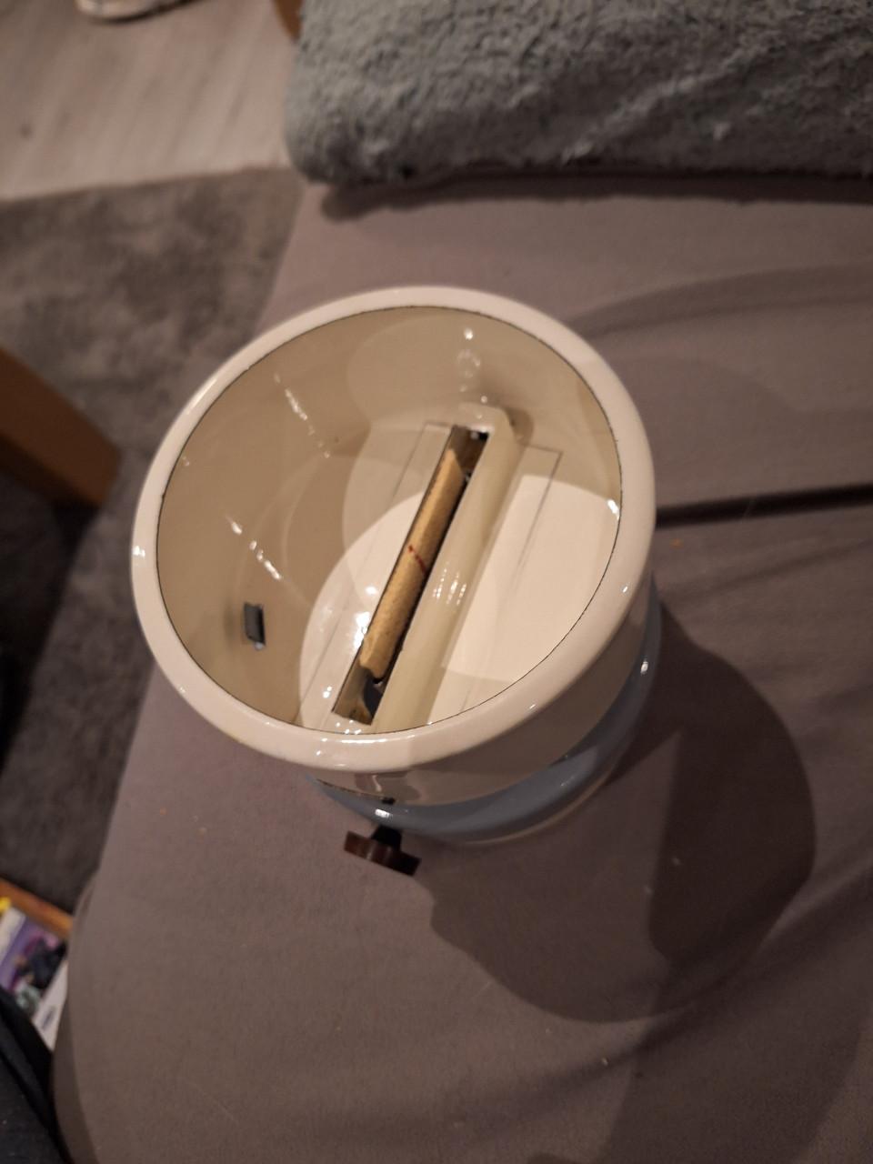 Petroleum stel emaille