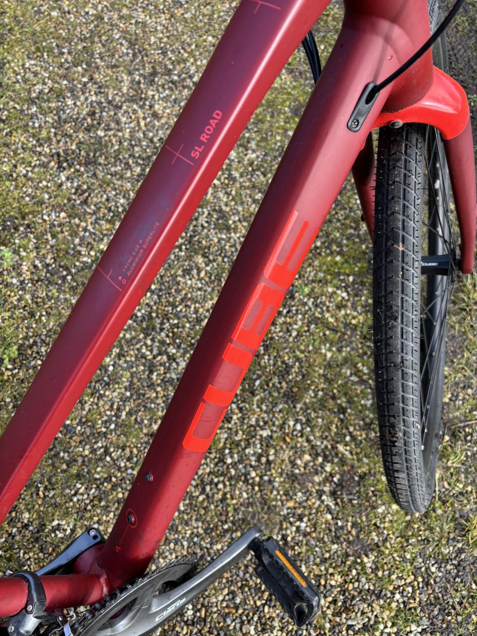 Fiets mixed frame Cube SL 2x8 versnellingen