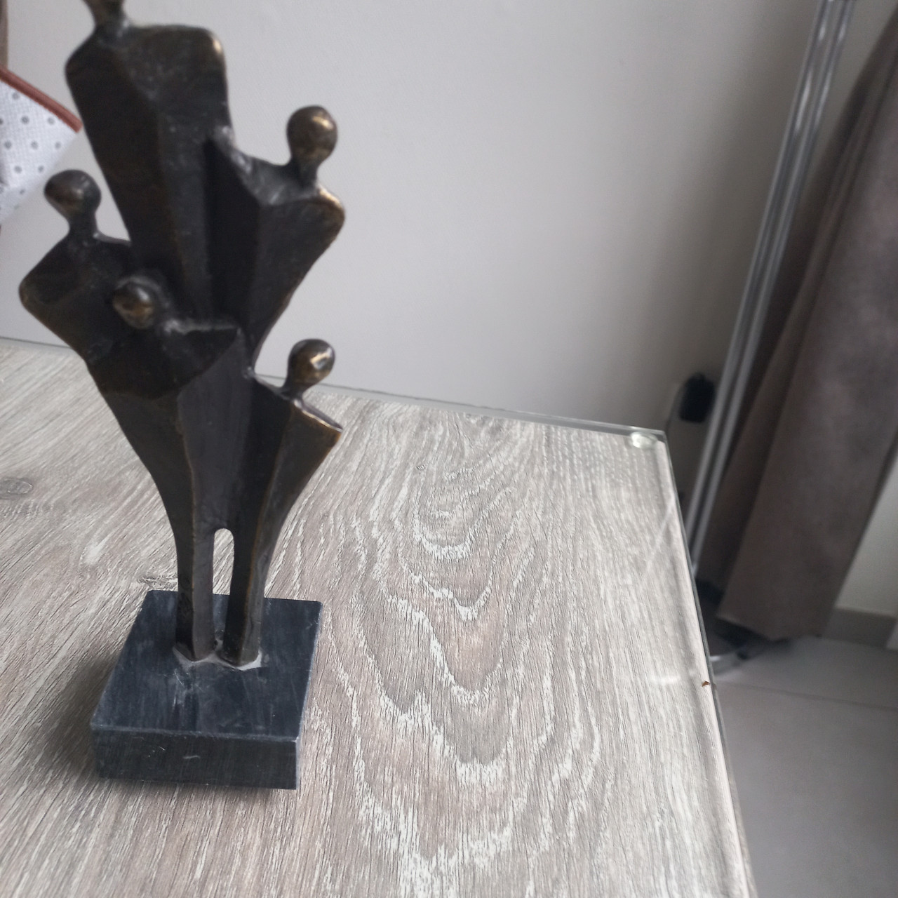 Brons legering beeldje staande figuren Ammerlaan