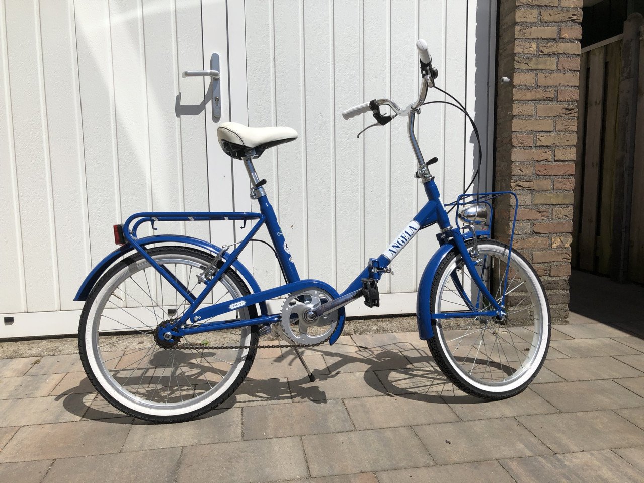 Te koop goed vouwfietsje.(nieuw).