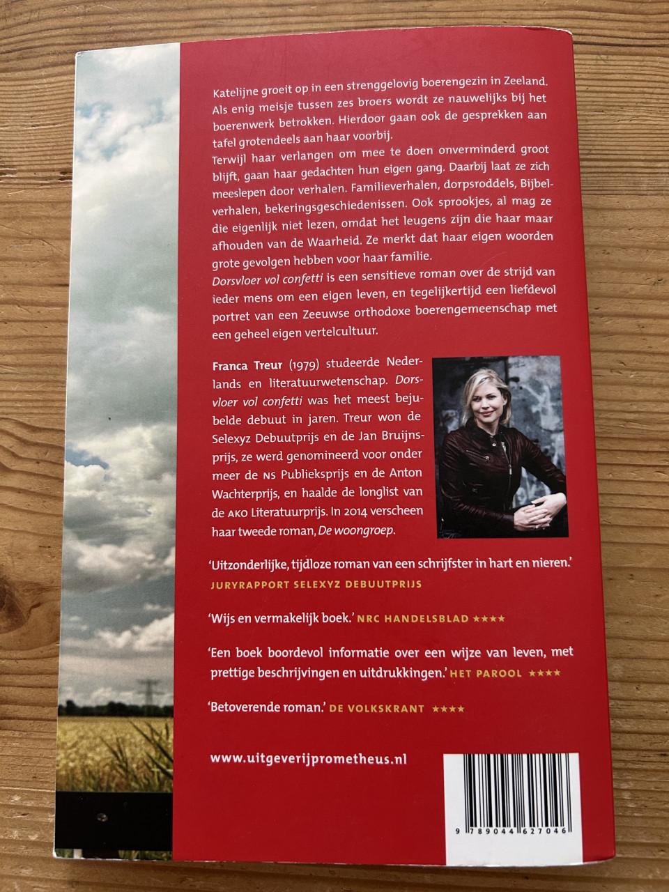 Dorsvloer vol confetti