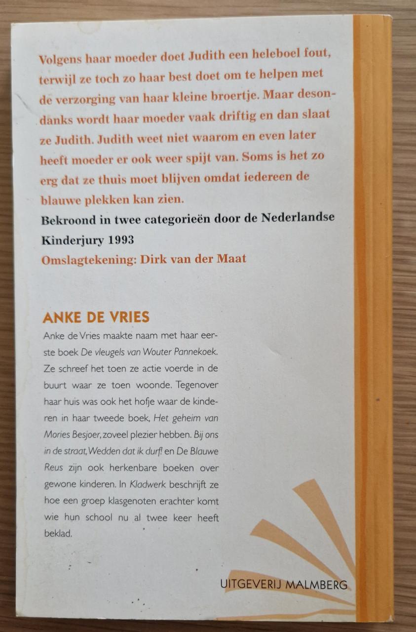 Boek blauwe plekken
