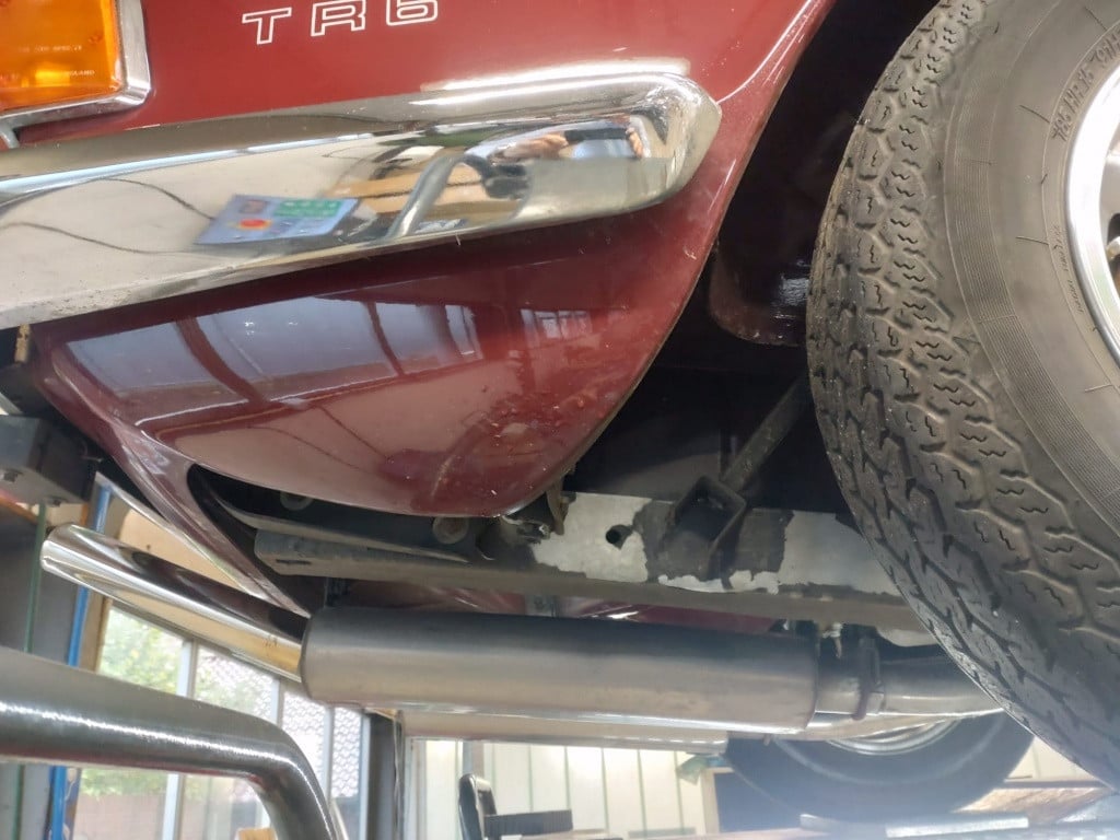 Triumph TR6 2.5 roadster overdrive