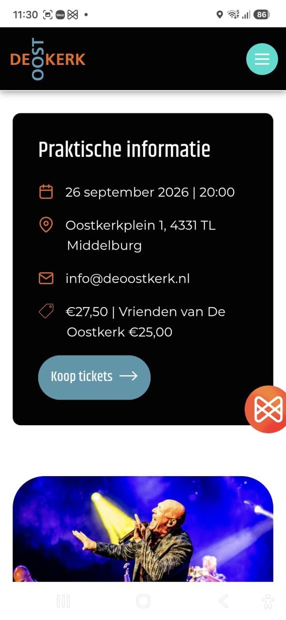 2 Tickets Dubbel D - De Dijk Tribute