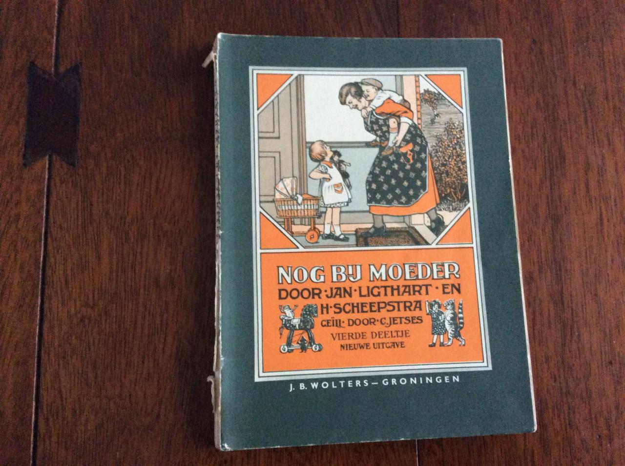 Vintage.   Nog bij moeder. Jan Ligthart en H. Scheepstra.