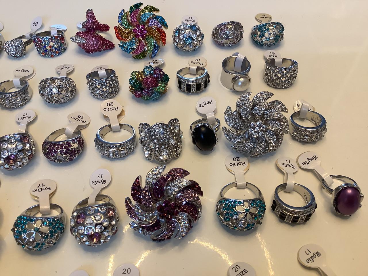 Partij mooie ringen. (Partij 7)