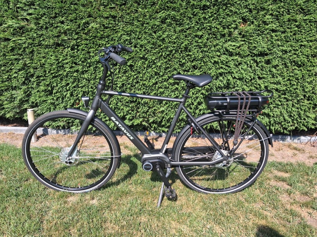 BATAVUS FONK herenfiets zwart 57cm (2021) met nieuwe accu