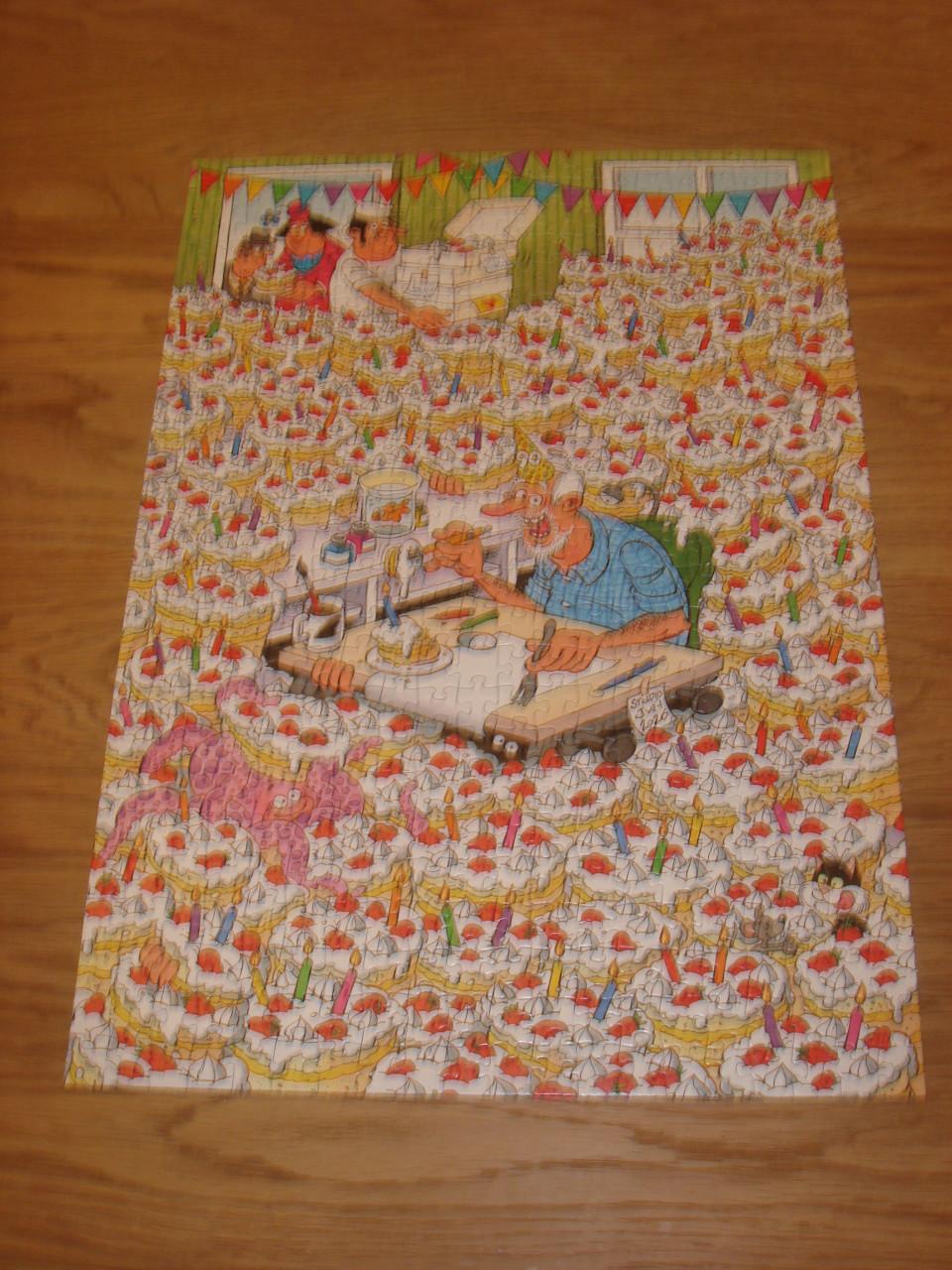 Te koop Complete Expert 8 Jan van Haasteren puzzel Hoera Jan 90 jaar