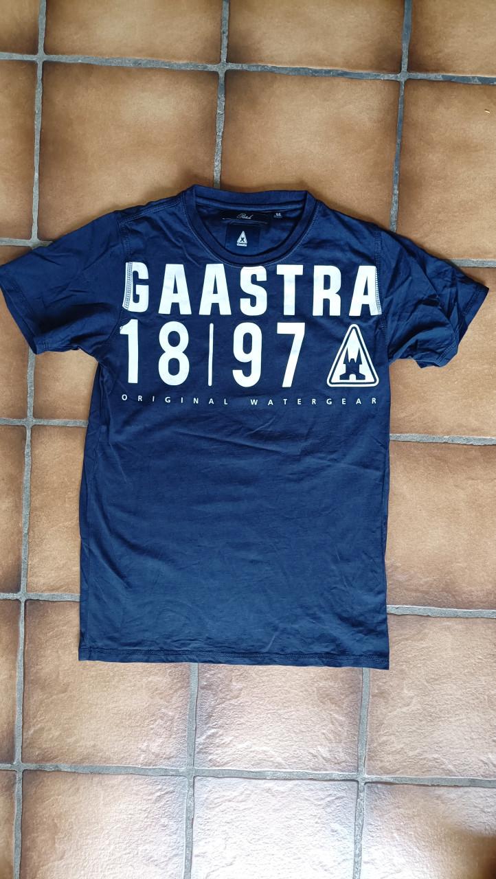 T-shirt donkerblauw van Gaastra. Maat 164. Zo goed als nieuw.
