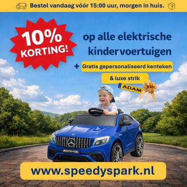 Elektrische Kinderauto 12V – Mercedes-Benz GLC 63S AMG | Blauw