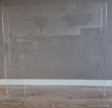 Coronascherm / spatscherm plexiglas