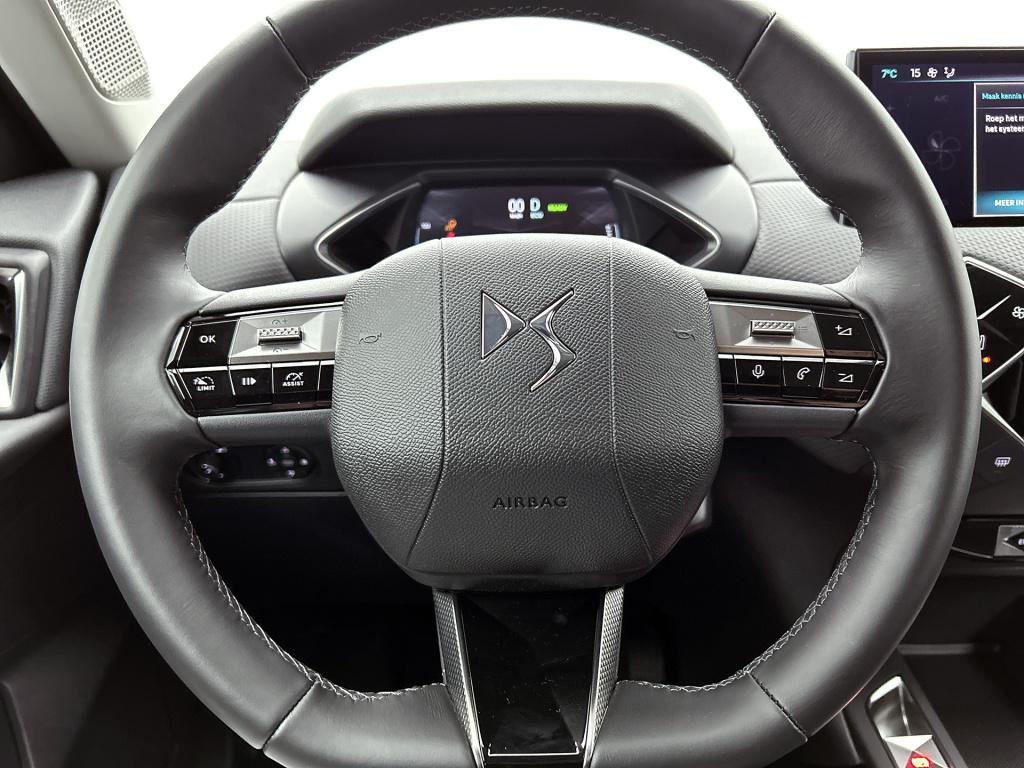 Ds Ds 3 e-tense bastille 54 kwh | camera | head-up display | stoelverwarmin