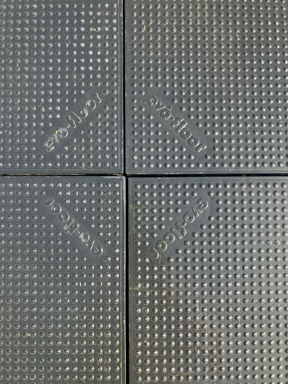 Evofloor voortent tegels, kliktegels 50x50x2,7cm